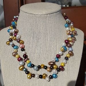 HANDMADE - FRESHWATER pearl Necklace